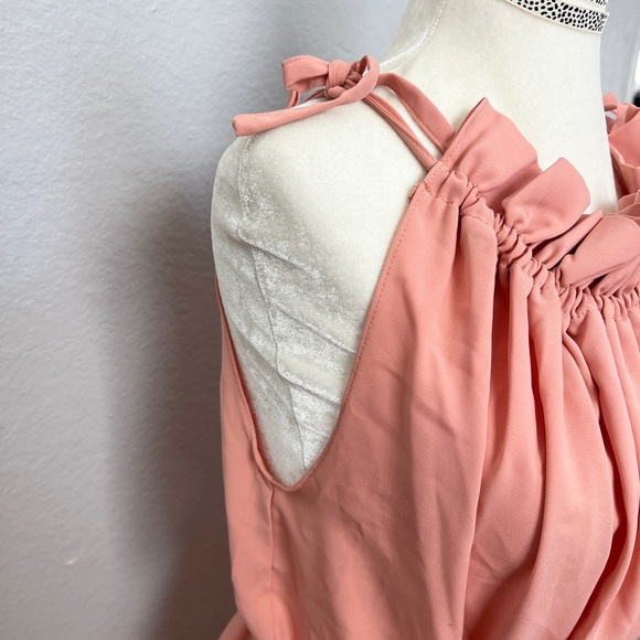 Listicle Peach Dress size small - Picture 3 of 6